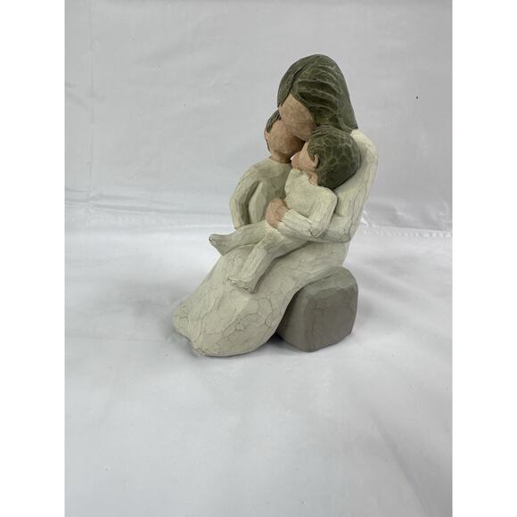 Willow Tree Mother & Child “Quietly” DEMDACO Susan Lordi 2002 Family Mother Kids - Picture 3 of 7